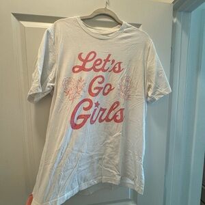 Let's Go Girls White and Pink